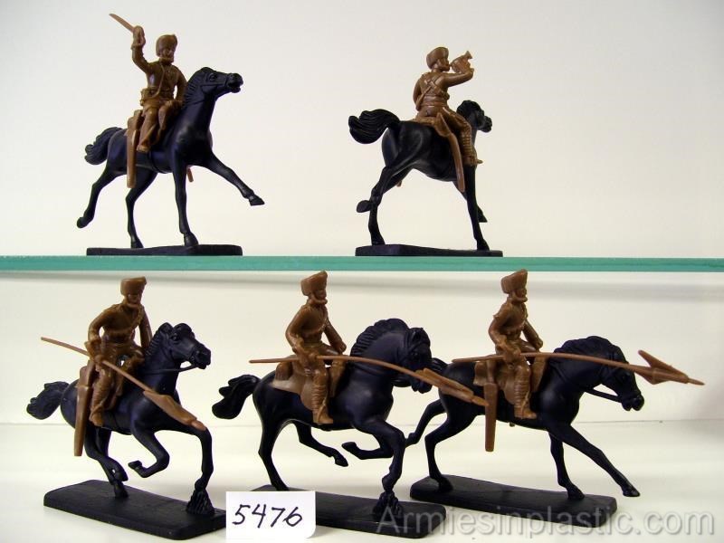 Indian Cavalry WW1 Lancers Figures/Wargaming Kit Armies In Plastic 5476 