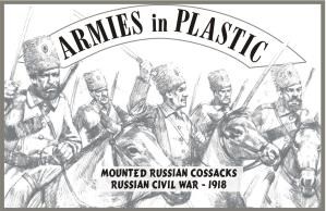 Russian Civil War - Mounted Russian Cossacks 1918