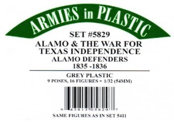 Alamo & The War for Texas Independence - Alamo Defenders 1835-1836