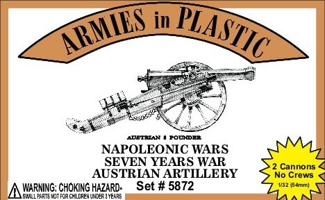 Napoleonic Wars - Seven Years War - Russian Artillery