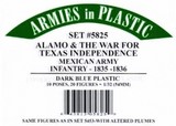 Alamo & The  War for Texas Independence - Mexican Army Infantry 1835-1836