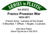 ranco-Prussian War - French Army Algerian Tirailleur Zouaves 1870-1871
