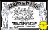 American Revolution - State Artillery Companies.  3rd New York, 6th Virginia, 6th Maryland